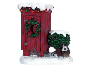 Lemax Christmas Outhouse